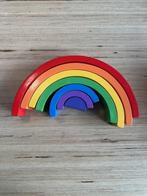 Houten stapelspel regenboog, Kinderen en Baby's, Speelgoed | Houten speelgoed, Ophalen