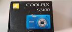 Nikon Coolpix S3100 - Appareil photo numérique, TV, Hi-fi & Vidéo, Comme neuf, Enlèvement ou Envoi, Nikon