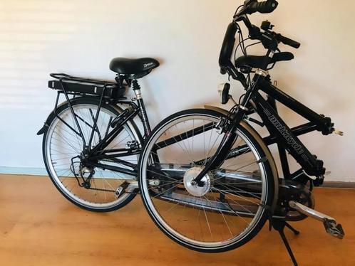 MC Collective Electrische tandem vouwbaar met vrijloop., Fietsen en Brommers, Fietsen | Tandems, Gebruikt, Opvouwbaar, Ophalen of Verzenden