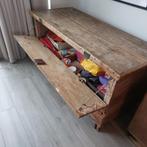 Antieke kist, Ophalen, Gebruikt, Eikenhout, 125 cm of meer