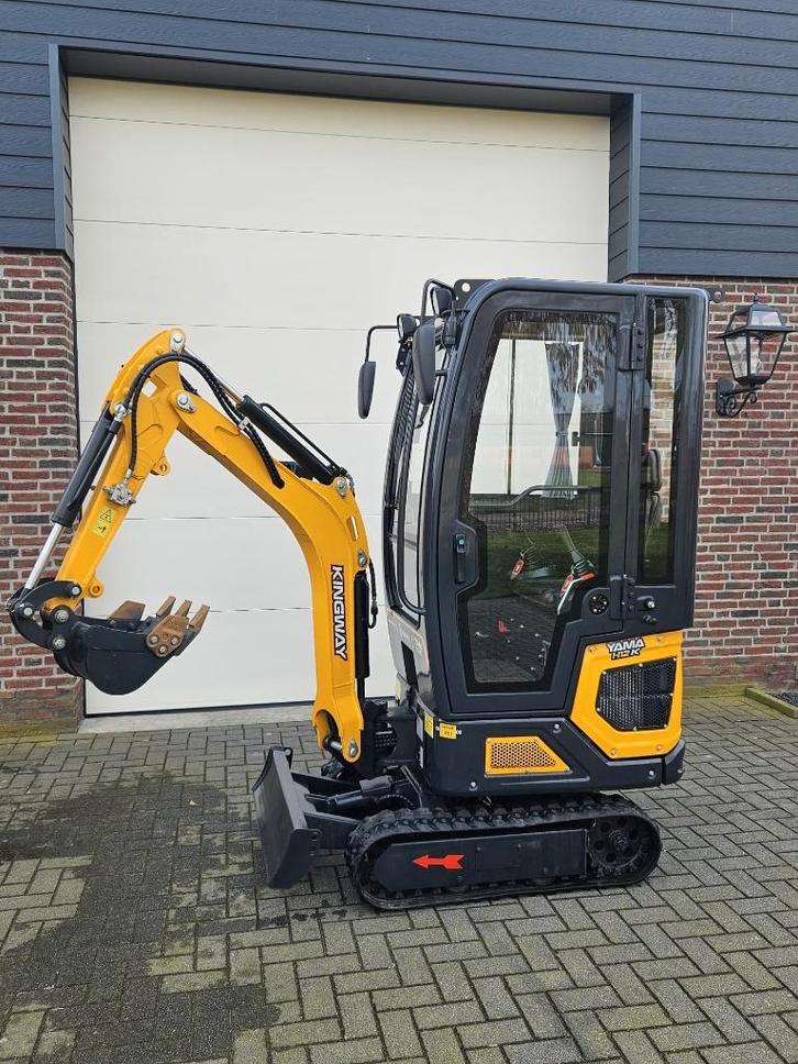 EXCAVATRICE Mini-pelle YAMA H12 Yanmar REMISE 2300 euro!, Articles professionnels, Machines & Construction | Grues & Excavatrices