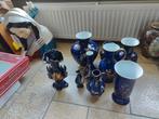 Serie Bavaria vaasjes cobalt, Antiek en Kunst, Ophalen