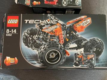 LEGO Technic vele onderdelen voor de sets 8065 en 9392