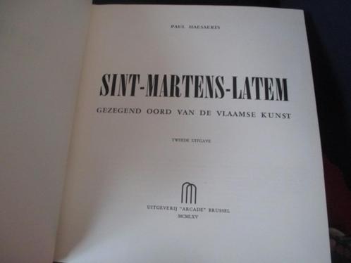 Sint-Martens-Latem, gezegend oord van de Vlaamse kunst 1965, Boeken, Kunst en Cultuur | Beeldend, Zo goed als nieuw, Schilder- en Tekenkunst