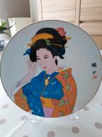 Chinees bord met staander., Ophalen of Verzenden