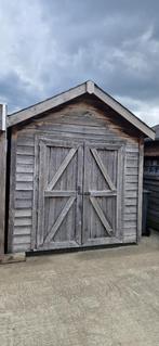 Berging (tuinhuis)eik, Tuin en Terras, Bergingen en Tuinkasten, Ophalen, Gebruikt, Hout, Fietsenberging