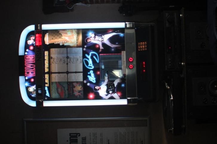 Nsm cd jukebox Elvis Presley, Verzamelen, Automaten | Jukeboxen, Gebruikt, Overige merken, 1970 tot heden, Ophalen