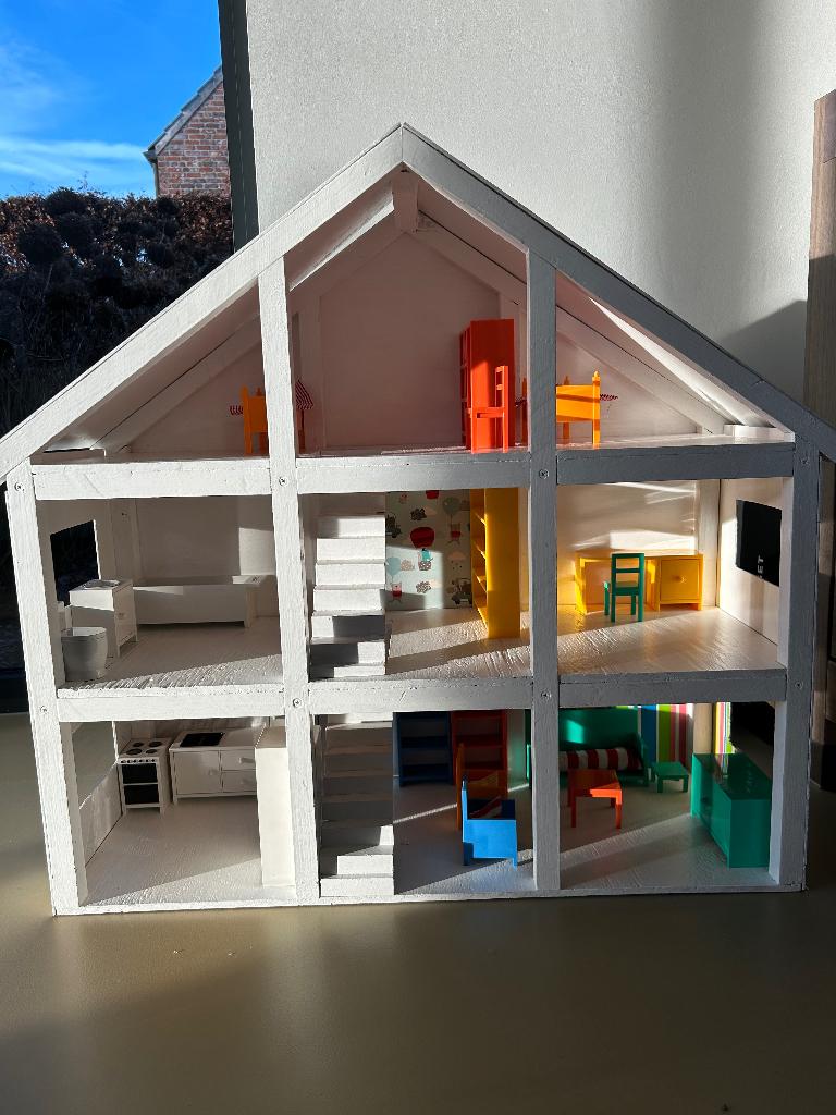 Poppenhuis, Ophalen, Zo goed als nieuw, Poppenhuis