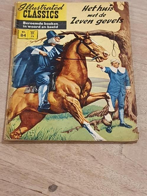 Illustrated Classics -Het huis met de zevengevels - 1959, Boeken, Stripverhalen, Gelezen, Eén stripboek, Ophalen