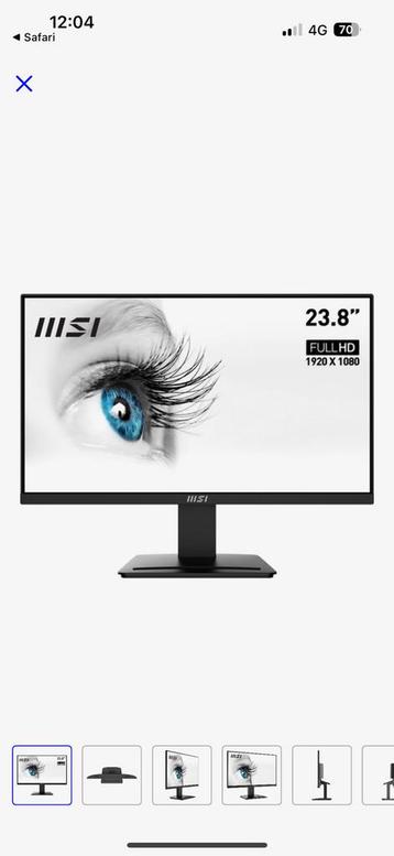 Msi 100 hz monitor beschikbaar voor biedingen