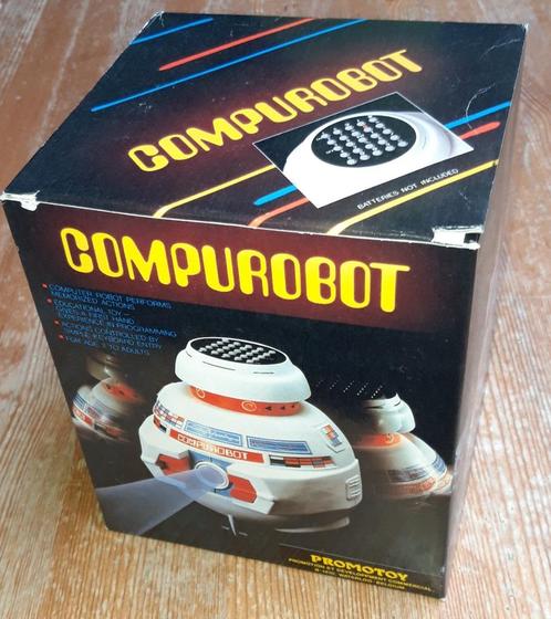 CompuRobot 1 programmeerbare robot MIB Axlon Atari 80s, Collections, Jouets, Comme neuf, Enlèvement ou Envoi