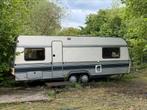 Fendt caravan mobile home, Caravans en Kamperen, Caravans, Vast bed, Rondzit, 7 tot 8 meter, Particulier