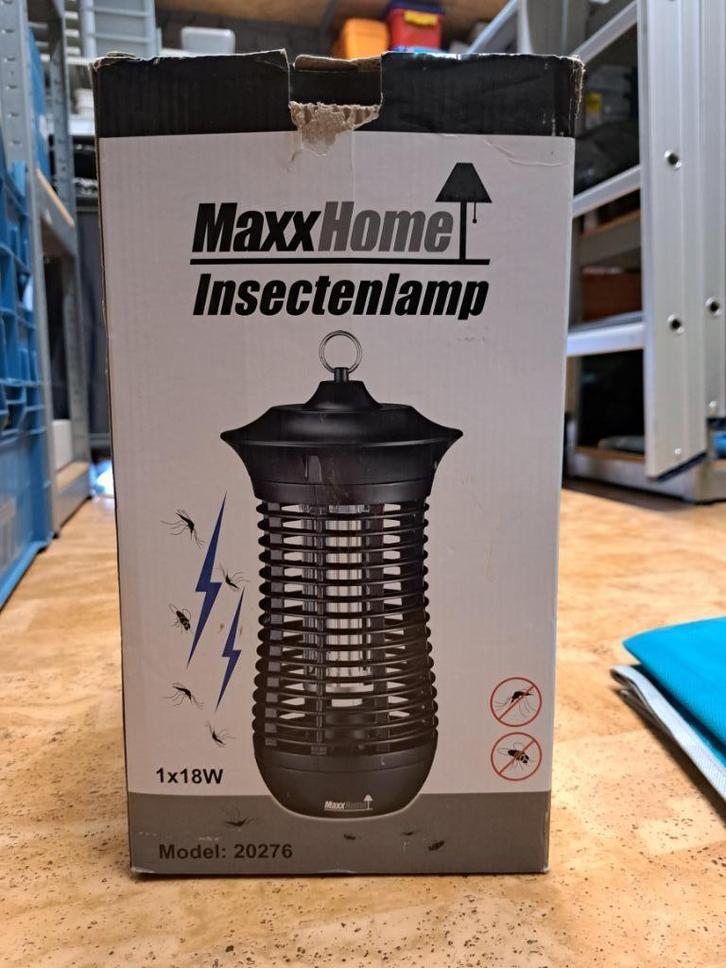 Insectenlamp MaxxHome, Tuin en Terras, Bestrijdingsmiddelen, Zo goed als nieuw, Ongediertebestrijding, Ophalen