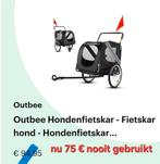 Nieuwe hondenfietskar Outbee, Nieuw, 20 tot 40 kg, Hondenkar, Ophalen