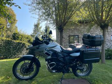 Zeer mooie  BMW F700GS met slecht 6084km, Poignées chauffantes, Permis Moto A, 799 cm³, 2 cylindres