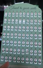 Travel to your seat bord huwelijk, Hobby en Vrije tijd, Feestartikelen, Ophalen, Gebruikt