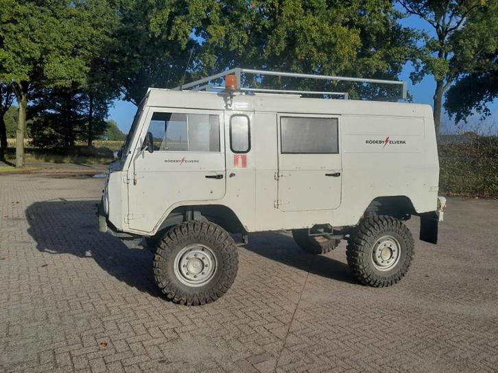 Volvo TGB 111 C303, Auto's, Oldtimers, Particulier, 4x4, Volvo, Benzine, SUV of Terreinwagen, 5 deurs, Handgeschakeld, Wit, Overige kleuren