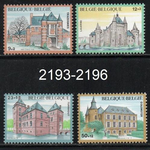 Timbres neufs ** Belgique N 2193-2196, Timbres & Monnaies, Timbres | Europe | Belgique, Non oblitéré, Enlèvement ou Envoi