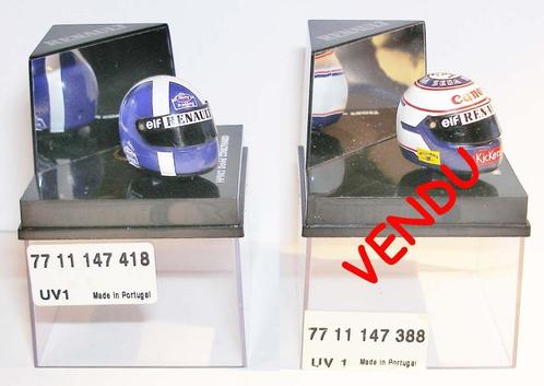 Miniatuur F1-helm op schaal 1/12., Verzamelen, Automerken, Motoren en Formule 1, Nieuw, Auto's, Verzenden