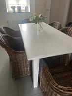 6 Rotan stoelen, Maison & Meubles, Salles à manger complètes, Enlèvement, Comme neuf