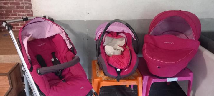 100 euros pousette complette, Enfants & Bébés, Poussettes & Combinaisons, Utilisé, Poussette combi, Autres marques, Avec nacelle
