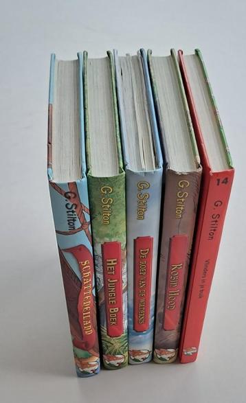 Geronimo Stilton, 5 leesboeken, nederlands beschikbaar voor biedingen