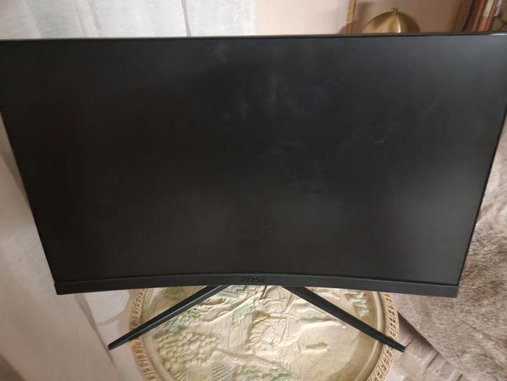 ️ MSI Gaming Monitor – 24" Curved – 180Hz, Computers en Software, Monitoren, Zo goed als nieuw, DisplayPort, HDMI, Gaming, HD