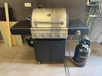 gas bbq + gasfles, Ophalen, Gebruikt, Zie foto