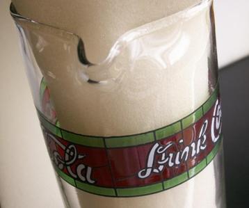 Carafe en verre Coca Cola verte/rouge, bracelet en verre et, Enlèvement ou Envoi, Neuf
