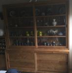 vitrinekast, Huis en Inrichting, Kasten | Vitrinekasten, Ophalen, Met deur(en), 200 cm of meer, Glas
