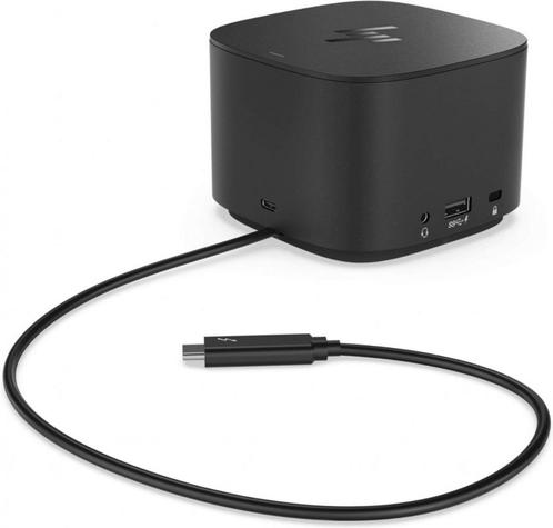 HP Thunderbolt Docking Station G2 + Oplader 120W Used, Informatique & Logiciels, Stations d'accueil, Utilisé, Station d'accueil