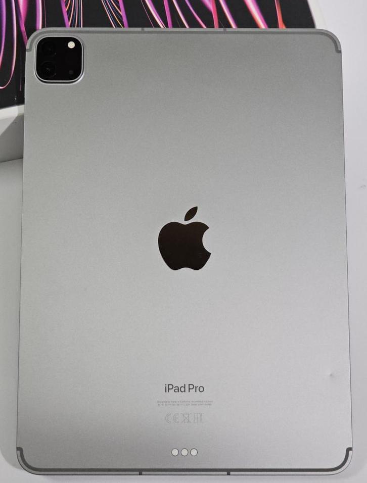 Apple iPad Pro (2022) - 11" - 5G - 128GB - Grijs | 2dehands, Computers en Software, Apple iPads, Gebruikt, Wi-Fi en Mobiel internet