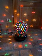 Disco draaibol met verlichting, Muziek en Instrumenten, Licht en Laser, Discobol, Zo goed als nieuw, Ophalen, Kleur