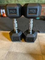 Hexa dumbells 10kg Nieuwstaat, Enlèvement, Neuf, Bras, Haltère