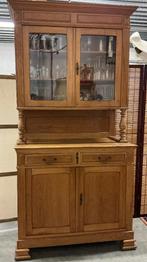 Antieke vitrinekast, Antiek en Kunst, Antiek | Meubels | Kasten, Ophalen