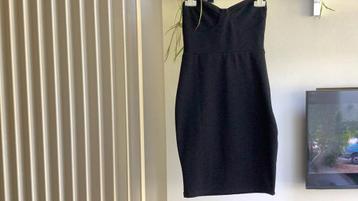 Strapless jurkje., Zwart, Nieuw, Ophalen of Verzenden, Maat 36 (S)