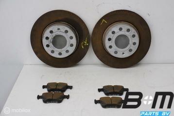 Set schijven + blokken achterzijde VW Golf 7 1K0615601AA beschikbaar voor biedingen