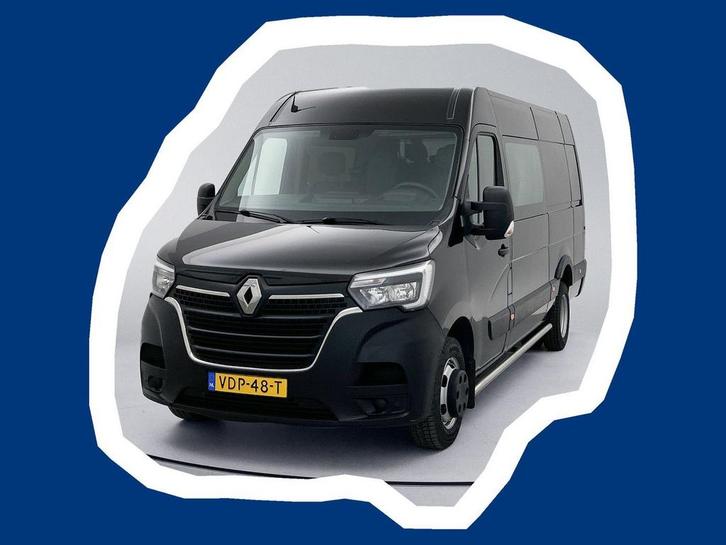 Renault Master T35 2.3 dCi 165 L3H2 Dubbele Cabine Trekhaak, Auto's, Bestelwagens en Lichte vracht, Bedrijf, ABS, Centrale vergrendeling