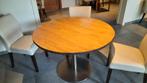 tafel, Huis en Inrichting, Tafels | Eettafels, Ophalen, Zo goed als nieuw, Vijf personen of meer, 100 tot 150 cm