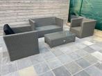 Loungeset met kussens, Ophalen, Zo goed als nieuw, Loungeset