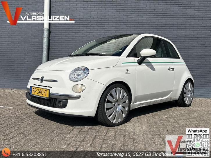 Fiat 500 1.4-16V Pop | Pano | Climate |, Auto's, Fiat, Bedrijf, ABS, Airbags, Alarm, Centrale vergrendeling, Elektrische buitenspiegels