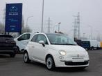 Fiat 500 Lounge 0.9 T TwinAir 79000km panodak GPS (bj 2012), Auto's, 4 zetels, Gebruikt, 875 cc, Wit