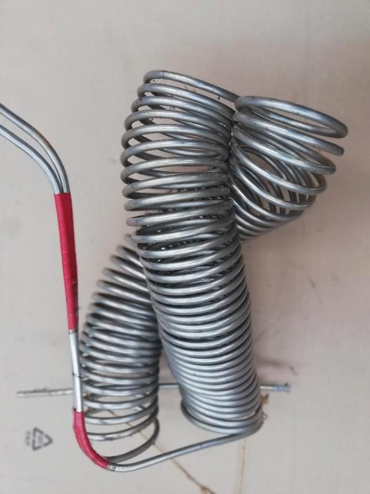 Warmte wisselaar ex. tapinstallatie  23meter, Doe-het-zelf en Bouw, Verwarming en Radiatoren, Gebruikt, 30 tot 80 cm, Minder dan 60 cm