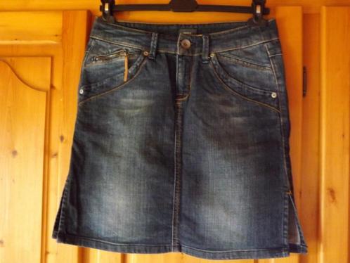 MEXX jupe en jeans taille 38, Kleding | Dames, Rokken, Gedragen, Maat 38/40 (M), Knielengte, Ophalen of Verzenden