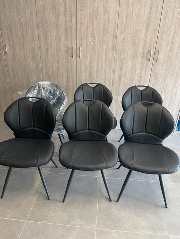 Lederen stoelen nieuw ! beschikbaar voor biedingen