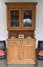 Superbe buffet double corps en pin massif, Maison & Meubles, Enlèvement ou Envoi, Pin