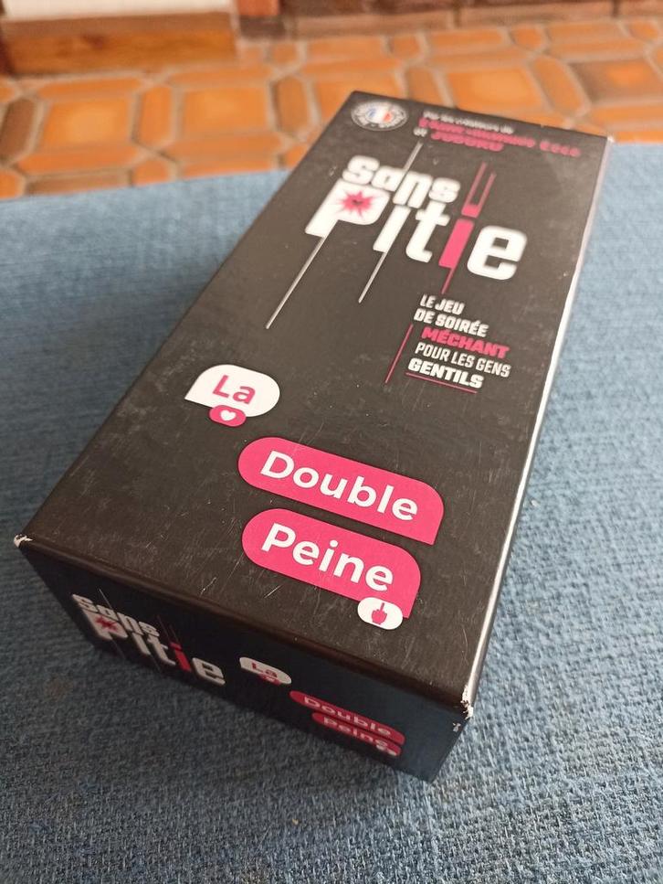 Jeu d'ambiance Sans Pitié La double peine, Hobby & Loisirs créatifs, Jeux de société | Jeux de cartes, Enlèvement