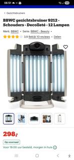 Tanneur pour le visage de qualité, 3 fois utilisé, Enlèvement ou Envoi, Comme neuf, Solarium visage, 10 à 15 lampes