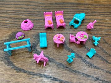 Polly Pocket Clubhouse accessoires uit 1995 beschikbaar voor biedingen