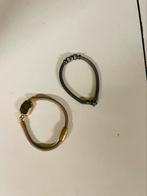 Twee leuke dames armbanden, Handtassen en Accessoires, Armbanden, Ophalen of Verzenden, Zo goed als nieuw